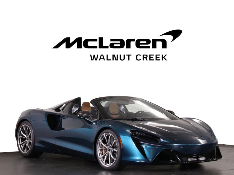 New 2025 McLaren Artura TechLux Spider for sale $341,883 at The Luxury Collection Walnut Creek in Walnut Creek CA