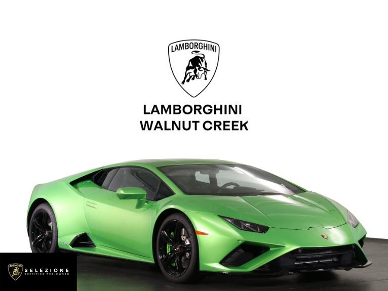 Certified 2021 Lamborghini Huracan EVO with VIN ZHWUF5ZF3MLA16602 for sale in Walnut Creek, CA