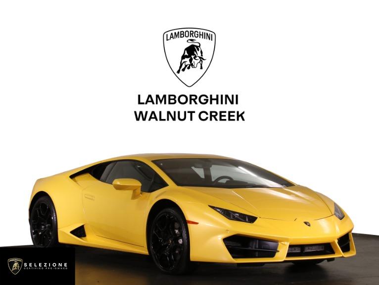 Used 2018 Lamborghini Huracan Base with VIN ZHWUC2ZF9JLA09978 for sale in Walnut Creek, CA